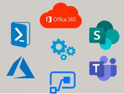 various Microsoft logos